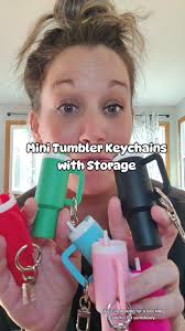 STOP! How cute are these?! #minitumblerkeychain #keychain #stockingstuffers  #falldealsforyou #tiktokshopblackfriday #tiktokshopcybermonday  #tiktokshopholidayhaul