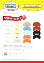 Masonry Paint Colours All Seasons Masonry Paint Colors
