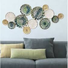 Everly Quinn 6 Piece Sunburst Decorative Metal Sculpture Hanging Wall Decor Set Reviews Wayfair In 2021 Plate Wall Decor Plates On Wall Stratton Home Decor