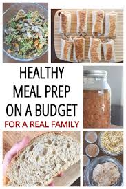 To cut costs, you should opt for frozen over fresh, canned items, and foods bought in bulk. Cheap Real Food Meal Prep For A Family Of 5 Cheapskate Cook