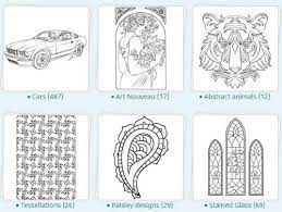 Download 5 Free Online Coloring Books For Adults With Interactive Coloring Pages