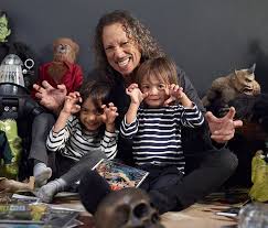 Before joining metallica he formed and named the band exodus. At Home With Horror Metallica S Kirk Hammett Embraces His Inner Monster Kirk Hammett Metallica Kirk