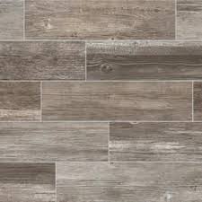 Style Selections Woods French Gray 6 In X 24 In Glazed Porcelain Wood Look Tile Lowes Com Grey Wood Tile Wood Look Tile Wood Tile Kitchen