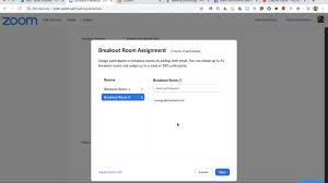 Do you understand how breakout rooms work? Pre Assign Breakout Rooms In Zoom Youtube