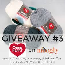 Red Heart Amore Giveaway 3 Red Heart Yarn Giveaway Moogly Crochet