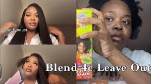How to KEEP your 4C Leave Out STRAIGHT this Summer| Quick and Easy| No PERM