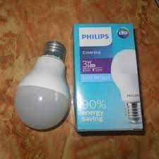 Led (33) lampu jalan merkuri (5) lampu jalan plts (7) lampu kolam (8) lampu kolam renang (3) lampu lantai underground (4) lampu rm & tl (11). Jual Philips Essential Bohlam Lampu Led 3 Watt Terbaru Juni 2021 Blibli