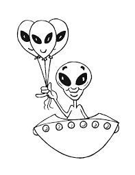 Alien coloring page free printable pages aliens. Alien Coloring Pages 100 Pictures Free Printable