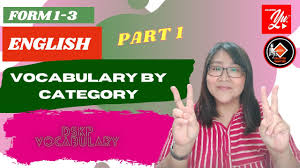 Assalam and good day everyone. English Vocabulary English Language Form 1 3 Vocabulary Vault Based On Wordlist In Dskp Youtube