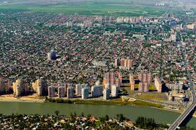 Krasnodar was founded in 1794 by black sea cossacks to guard russia's southern border. Krasnodar Stadt Russland Stockbild Bild Von Stadt Uber 53194591