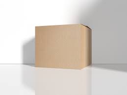Free Cargo Delivery Cardboard Box Mockup Dribbble Graphics Box Mockup Cardboard Box Mockup