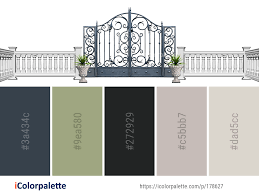 See more ideas about iron gates, wrought iron gates, gate design. 3 Gate Color Palette Ideas In 2021 Icolorpalette