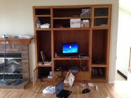 I asked her a bunch of questions, and she basically explained exactly how she. What Do I Do With My Outdated Built In Entertainment Center