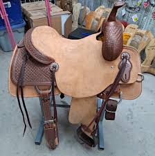 17” Hr Ranch Cutting Saddle – Block Saddle Company, Llc