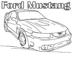 Posted on 6 january 2010. Car Mustang Coloring Pages Best Place To Color