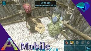 How To Hatch Dino Eggs Breeding Taming Tips Ark Mobile Beginner S Guide Episode 3 Youtube
