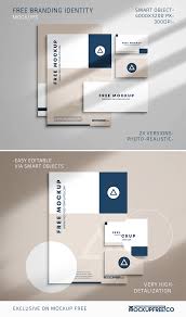 Branding Identity 2 Free Psd Mockups Download In 2020 Mockup Free Psd Brand Identity Mockup
