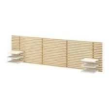 Mandal Headboard Birch White 240 Cm Ikea Mandal Headboard Headboard Headboard With Shelves
