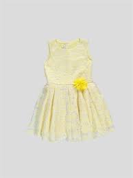 Elbise Lc Waikiki 59 95 Tl Elbise Cicekli Kiz Elbiseleri Sari Elbise