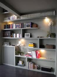 Bibliotheque Murale Avec Plantes Decoration Interieure Meubles Integres Decoration Maison