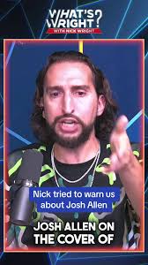 @Nick Wright tried to warn us about Josh Allen. #billsmafia #joshallen #nfl  #nickwright