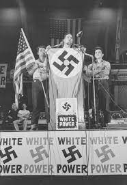 Chicago History Museum Images - American Nazi Party rally at the Chicago  Coliseum