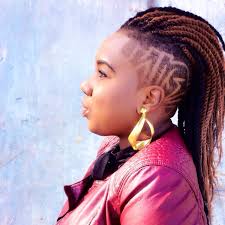 Find different twist braid styles to wear your hair in a gorgeous twist. Side Shaved Hairstyle With Braids Easy Braid Haristyles