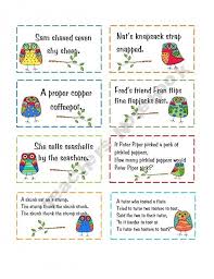 Preschool Printable Shop Teachers Notebook Tongue Twisters For Kids Tongue Twisters Funny Tongue Twisters