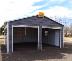 Metal Garage Carport Workshop Metal Building 24 X 31 X 9 Free Delivery And Setup Metal Buildings Carport Designs Portable Garage