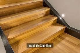 How to transition vinyl plank flooring to stairs. How To Install Vinyl Plank Flooring On Stairs Ready To Diy
