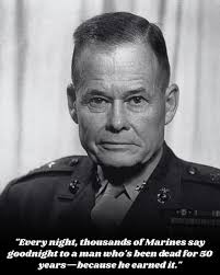 Lewis “Chesty” Puller didn't fight for glory — he fought because someone  had to stand between chaos and the men who couldn't stand anymore. It was  1950, deep in the frozen hell