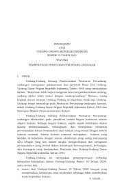 Dan pertama kali dipublikasikan pada selasa, 22 maret 2011. Uu No 12 Tahun 2011 Tata Urutan Perundang Undangan