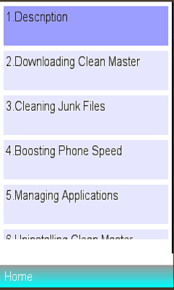Free Download Clean Master Cleaner Manual For Java App