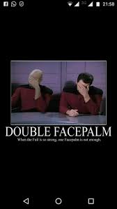 Image result for double facepalm