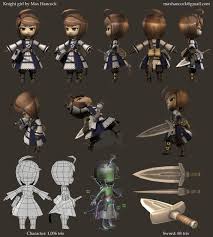 Pin By Nam Nh On 3d Lowpoly Character Model Sheet Low Poly Character Character Modeling