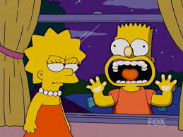 Vexation Google Definition Is Causing Or Tending To Cause Annoyance Frustration Or Worry Text Example Lady Roo The Simpsons Simpsons Meme Bart Simpson