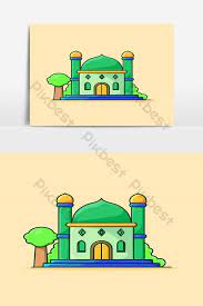 Gambar masjid kartun ini memang bagus dan mudah untuk digambar. Vektor Ilustrasi Masjid Kartun Ruang Sholat Lucu Dalam Gaya Datar Elemen Grafis Templat Eps Unduhan Gratis Pikbest