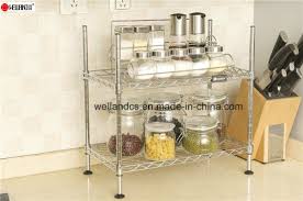 It is our pleasure to work with our customers. Diy Microwave Oven Kitchen Shelf 2 Tier Storage Spice Wire Rack Rice Cookers Shelf On Table China Kitchen Wire Rack And Rice Cookers Shelf Price Made In China Com