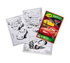 5 out of 5 stars with 5 ratings. Crayola Cars 3 Giant Coloring Pages Arts Crafts Drawing Painting Supplies Ourvagabondstories Com
