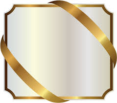 Download And Share Clipart About 0 Gold And White Label Find More High Quality Free Transparent Png Clipart Images On Ribbon Png Gold Clipart Gold Ribbons