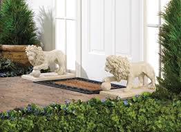 Together they launched a small wholesale business out of their home specializing in home and gift décor. 2 Pc Lot Regal Lion Guard Statue Summerfield Terrace Patio Garden Entrance 15158 Product By Papa Dan53 120162155001329 Garden Statues Statue Lion Sculpture