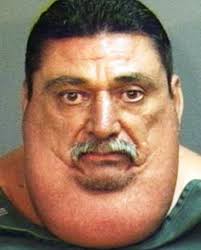 Biggest Double Chin Of All Time Funny Mugshots Boys Haircuts Mug Shots