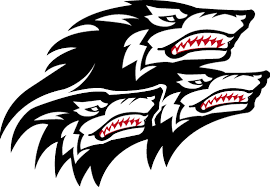 North Carolina State University Wolfpack Alternate Logo 1999 2005 3 Angry Wolf Heads Wolf Pack Angry Wolf Logos