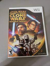 Wii Star Wars Clone Wars Republic Heroes Star Wars Clone Wars Growing Up Star Wars