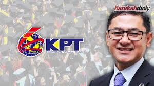 Direktur jenderal anggaran, kementerian keuangan; Husaini Ketua Pengarah Pendidikan Tinggi Baharu