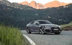 Download Wallpapers Audi Rs5 Coupe 2018 Car Usa German Cars Gray Rs5 Audi Cars And Motor Audi Rs5 Audio De Automoviles Audi A5 Coupe