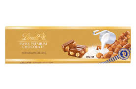 Bindfäden und geschenkanhänger auf karton geliefert. Lindt Alpenvollmilch Nuss Schokolade Mit Haselnussen 300g 2er Pack Kaufen Bei Mega Paradies Gmbh