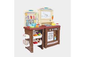 Kids play kitchen toy simulation tea set cake bread afternoon tea toys for girls. Truboo Kids Kitchen Set Cooking Toys Children Pretend Play Cookware With Music Kogan Com
