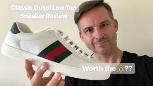 Gucci Classic Green Ace Leather Low Top Sneaker Review, Unboxing + On Foot