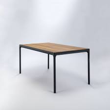 Dining Table 90x160 Cm Bamboo In 2020 Aluminum Table Coffee Table Table